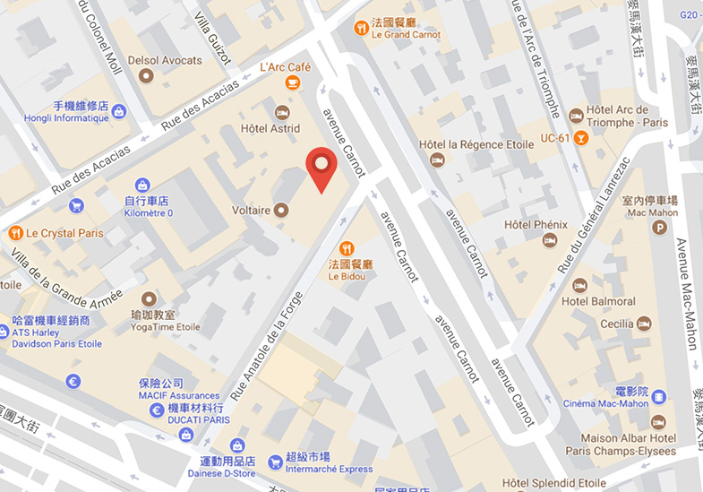 IMS Paris Office Map