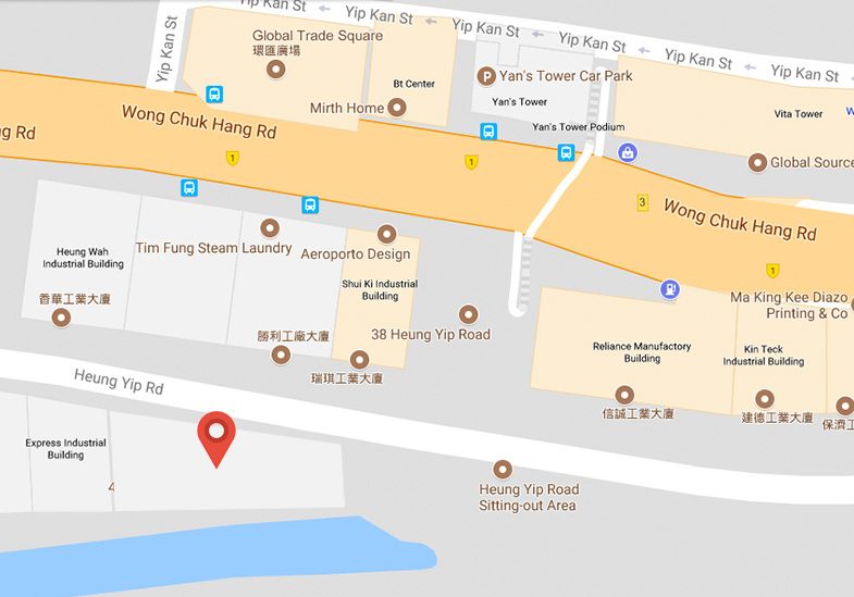 IMS Hong Kong office location map
